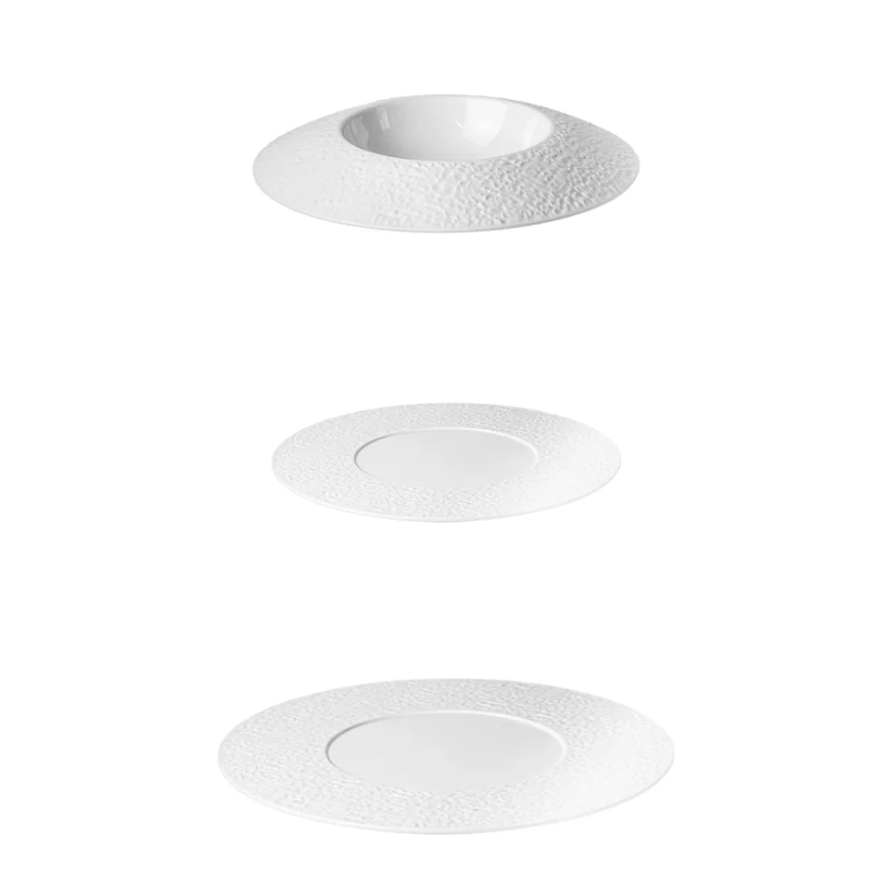 Set Piatti Baci Milano 18 Pezzi Avantgard In Melamina