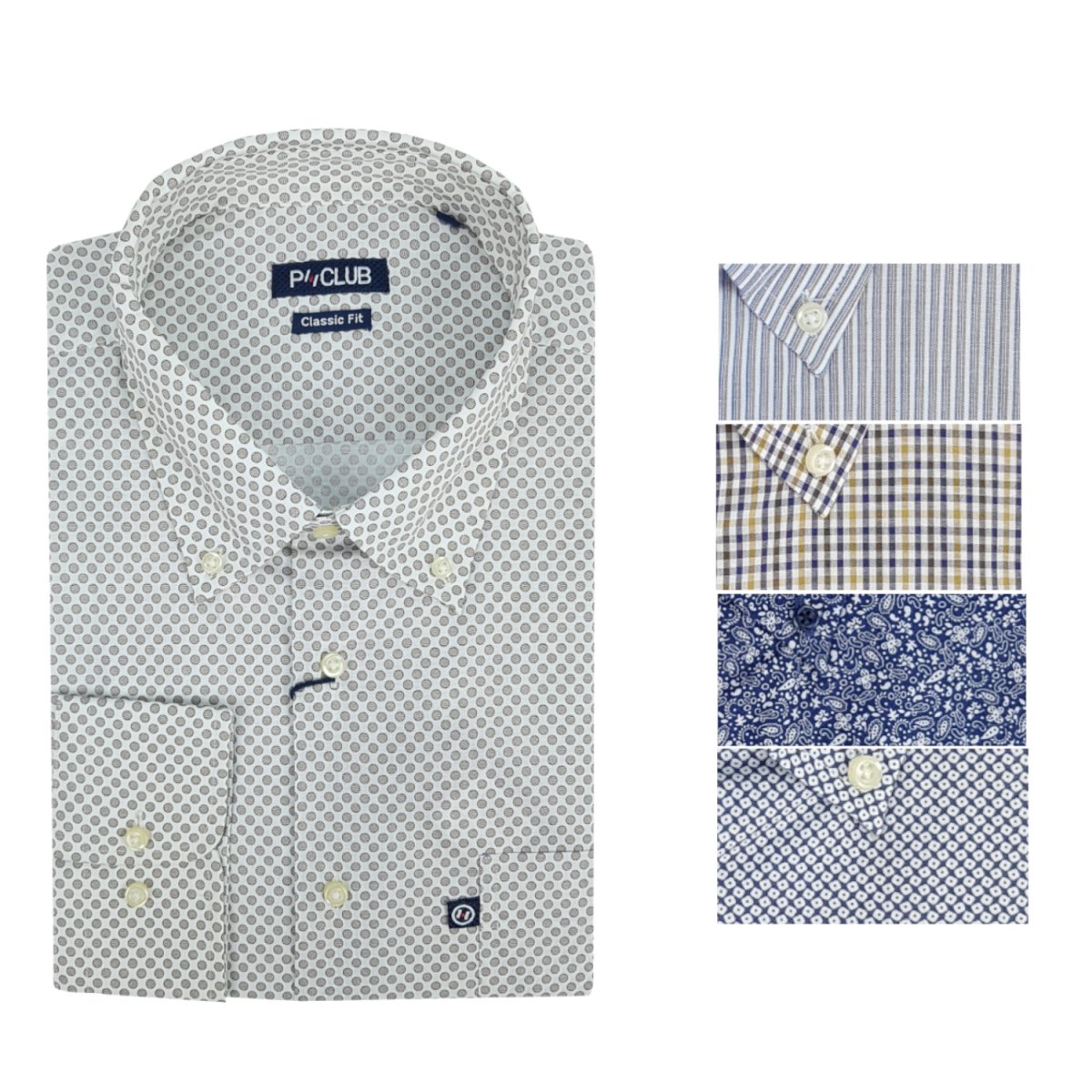 Camicia Uomo 100 puro cotone taglie forti manica lunga taschino xxxl 3xl 4xl 5xl